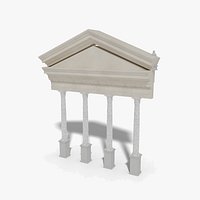 Classical Architectural Ornament Kitbash - Five Orders  Balusters Cornices Brackets Pediments - 4