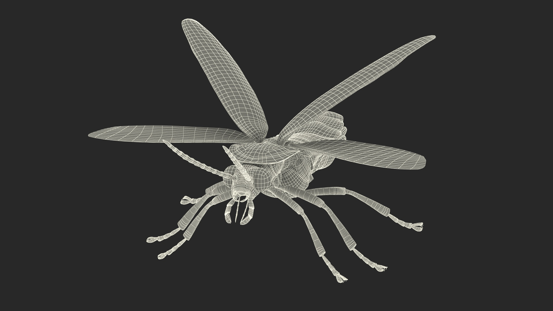 Glowing Firefly Basic Pose Fur 3D - TurboSquid 2170495