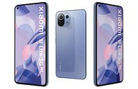 Xiaomi 11 Lite 5G NE Bubblegum Blue Low Poly
