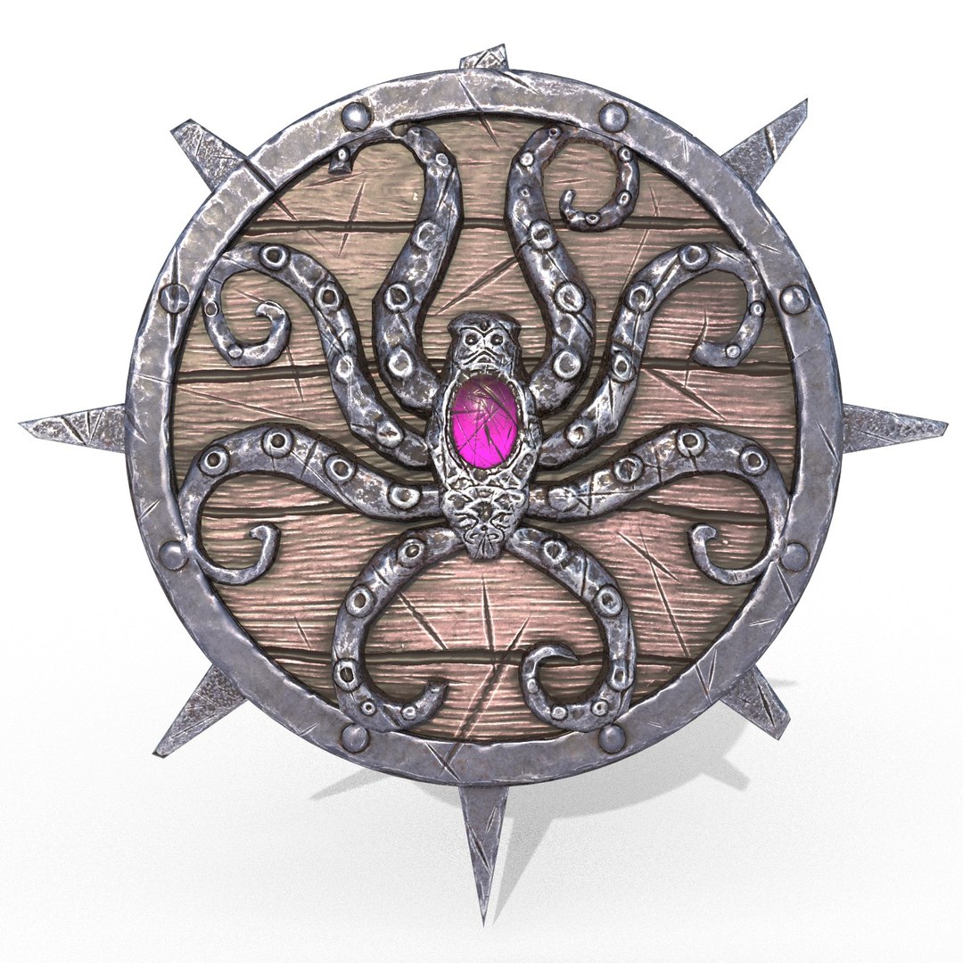 Shield Octopus 3D Model | 1146774 | TurboSquid