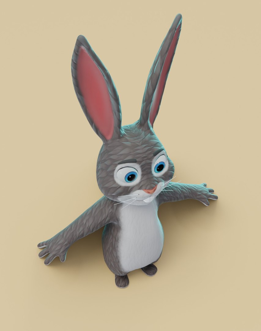 3D bunny animations - - TurboSquid 1492934