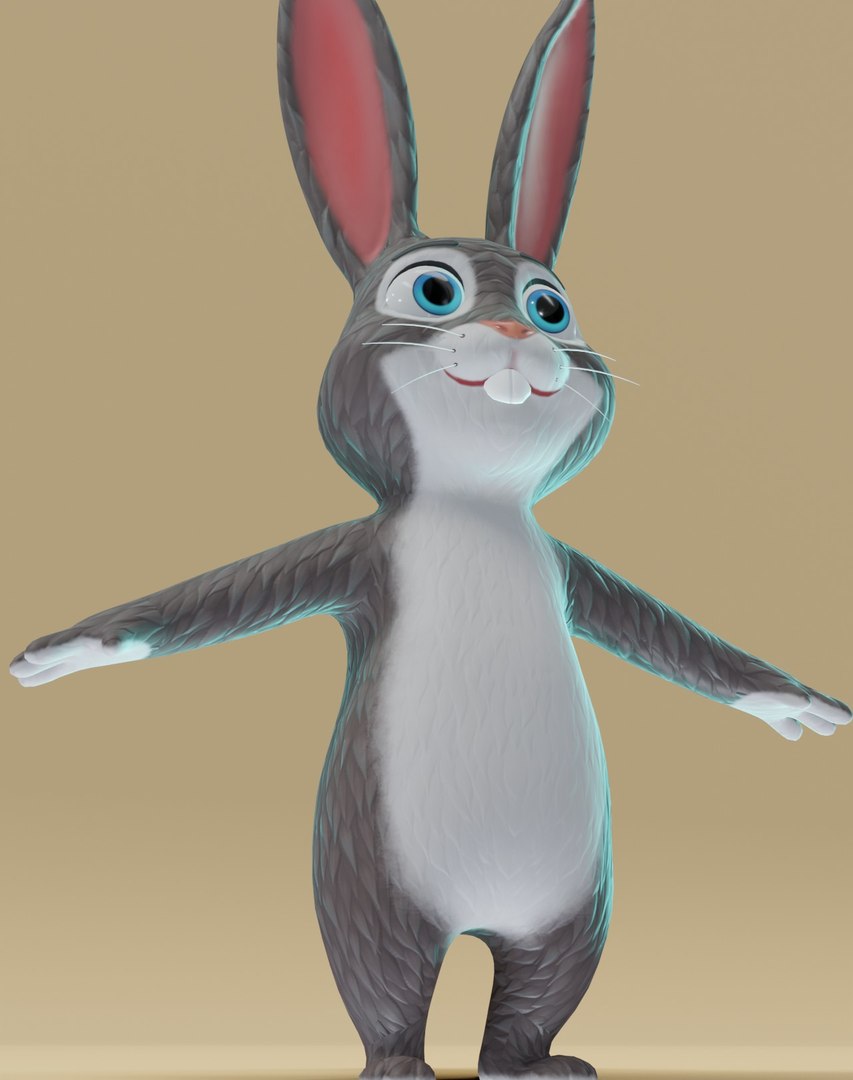 3D bunny animations - - TurboSquid 1492934