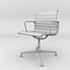 Vitra Aluminium Chairs EA 103 chocolate