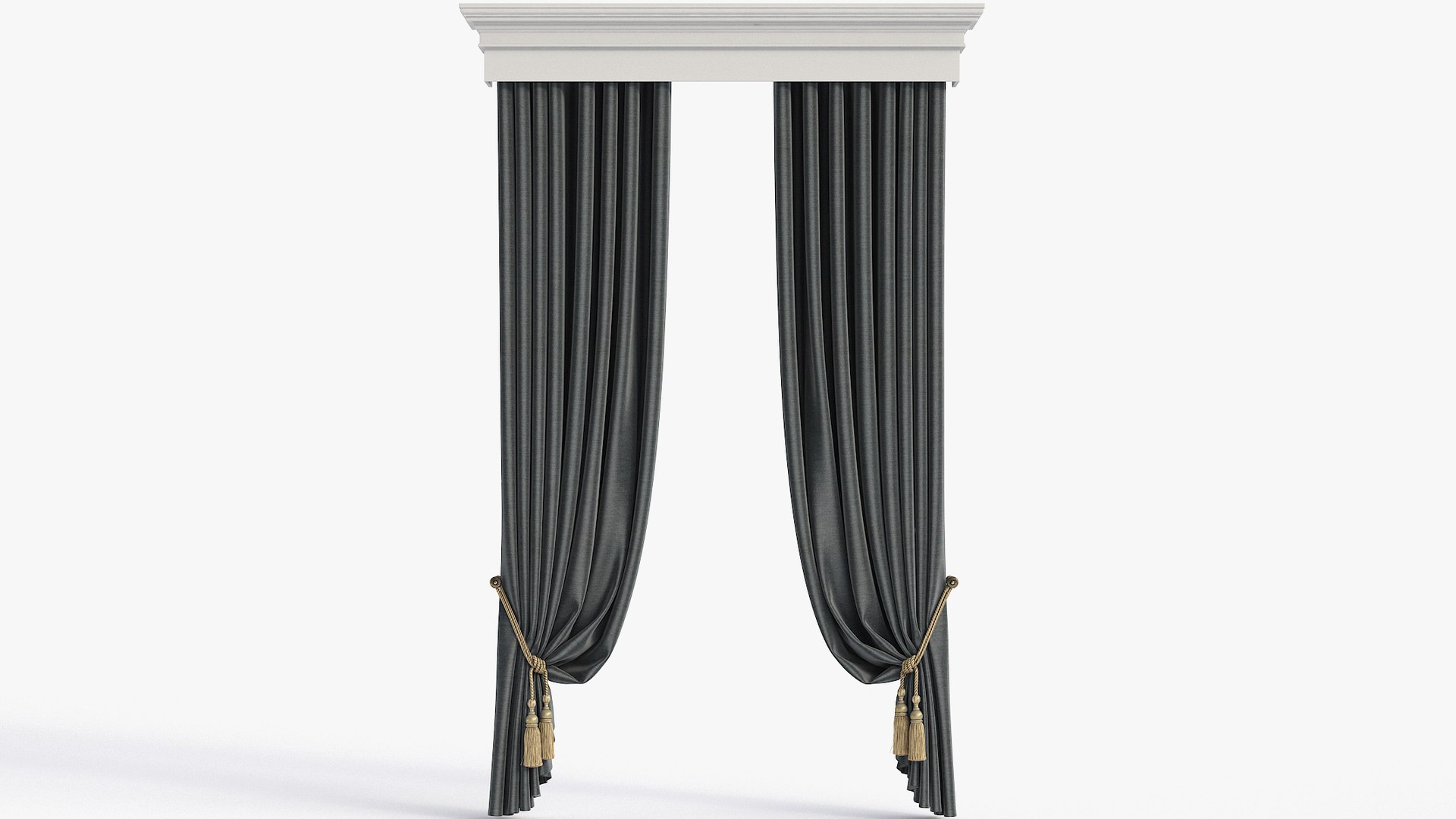 3D Curtain Photorealistic - TurboSquid 1779286
