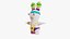 Personaggio Rabbid Fitnes 8k