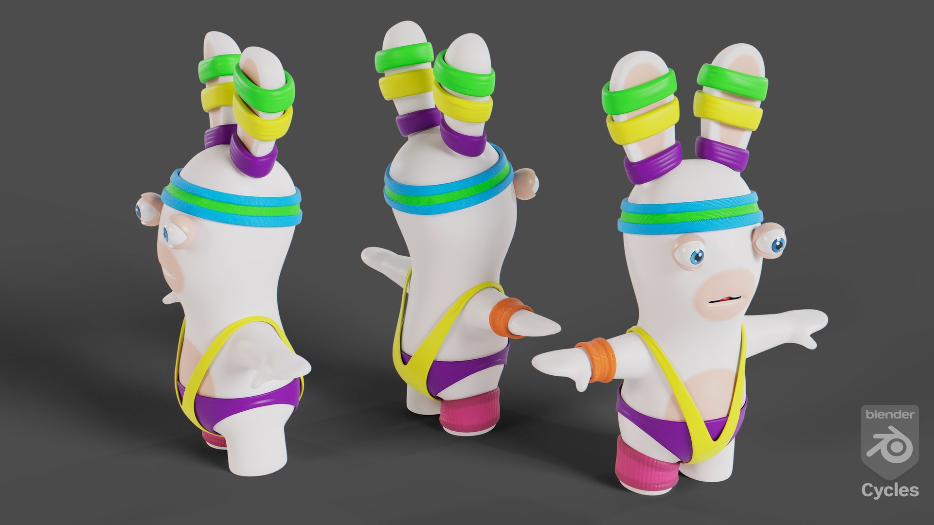 3D Rabbid Fitness Character 8k https://p.turbosquid.com/ts-thumb/X8/tiS7DT/LG/cyclesrender/png/1733776813/1920x1080/fit_q87/c095adfd3504541eb824168fb6f4b5a9c9a5b45d/cyclesrender.jpg