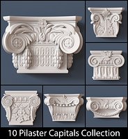 10 Pilaster Capitals Collection