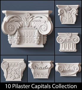 10 Pilaster Capitals Collection