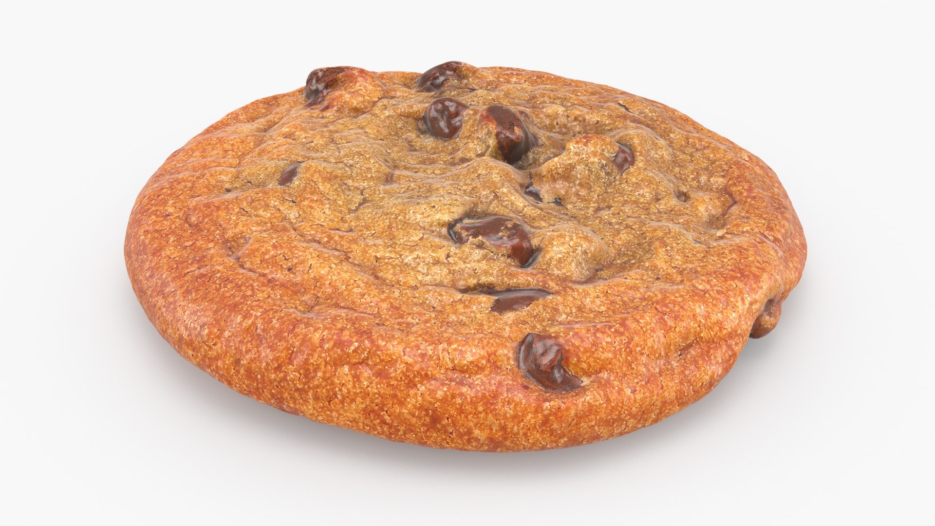 Chocolate Chip Cookie model - TurboSquid 1941394