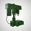machine drill 3d obj
