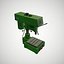 machine drill 3d obj