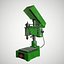 machine drill 3d obj