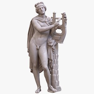 Apollo Statue model