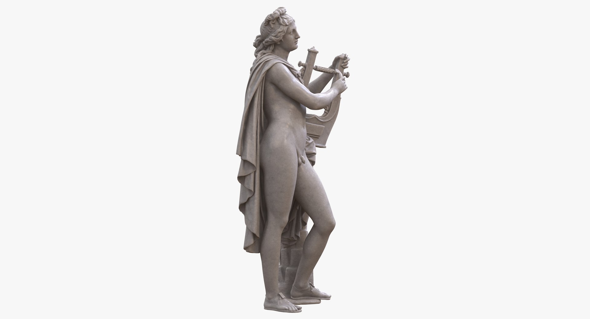 Apollo Statue model https://p.turbosquid.com/ts-thumb/X9/3wQ1Se/CB/z06_apollo_colors0005/jpg/1693874484/1920x1080/fit_q87/c8a20cd5975d5881a8f6dfee2f1bf418cf5789d7/z06_apollo_colors0005.jpg