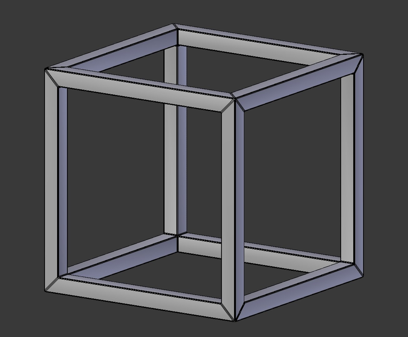 3d cube photo frame