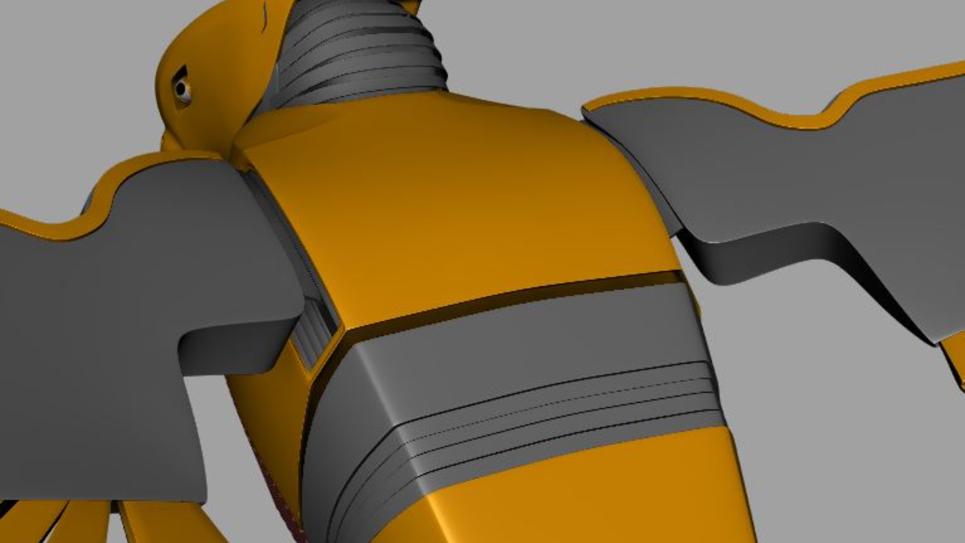 Falcon Robo 3D Model - TurboSquid 2230460