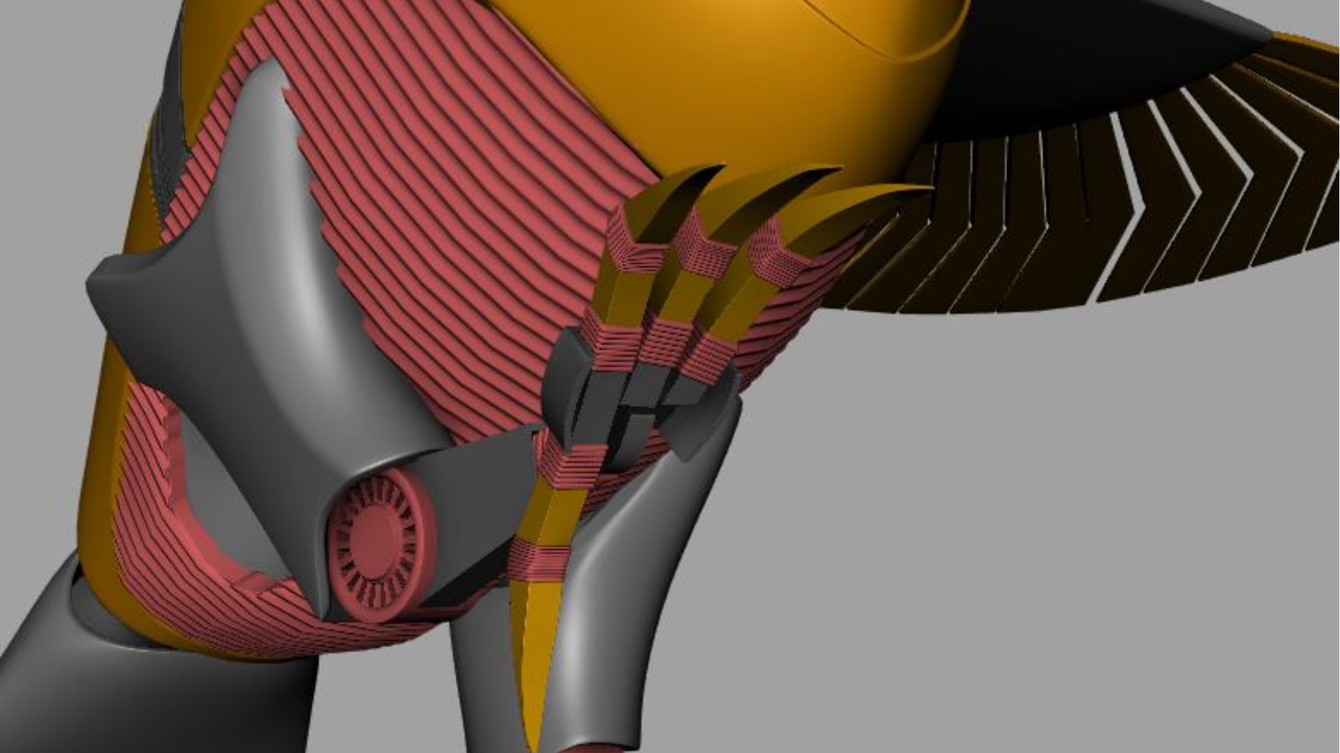 Falcon Robo 3D Model - TurboSquid 2230460