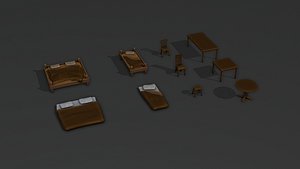 Furniture Free Pack 3D model