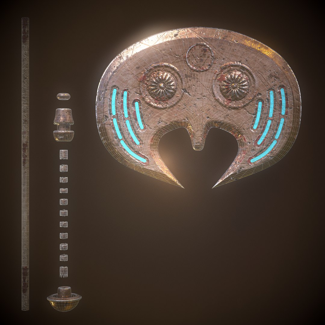 3D Dwarven battle axe model https://p.turbosquid.com/ts-thumb/X9/N84p5i/pi/4/png/1642142587/1920x1080/fit_q87/040770cced4c79e567971110681d543f17e873f0/4.jpg