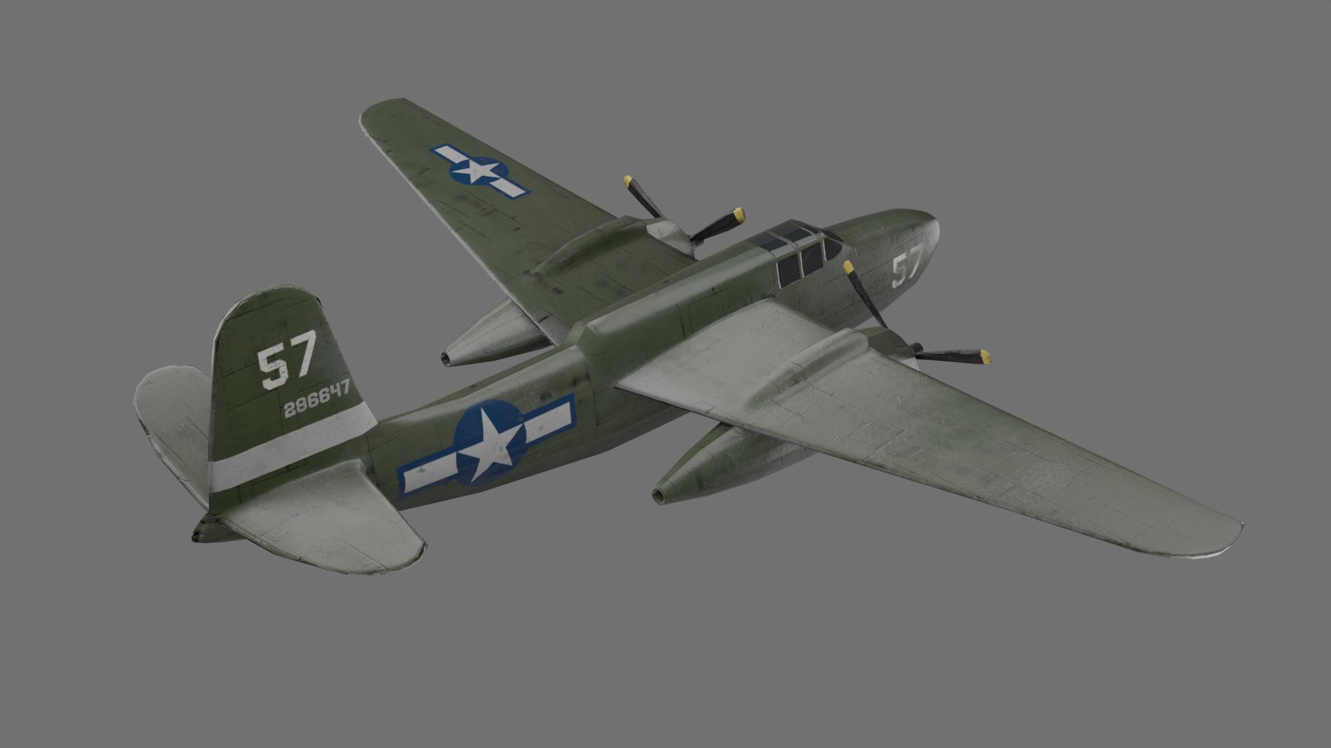 Douglas A-20 Havoc Plane 3D https://p.turbosquid.com/ts-thumb/X9/QD2JH1/6g/preview02/jpg/1744124849/1920x1080/fit_q87/a31e3d419286fb6e04cebf0bee4810ca5f648e31/preview02.jpg