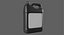 32 oz Bottle HDPE Plastic F-Style with Ribbed Cap