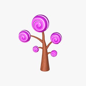 Cartoon Candy Tree 5