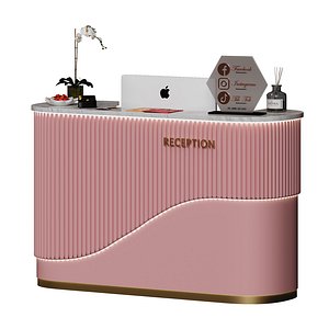 3D Reception Beauty Salon 2 model