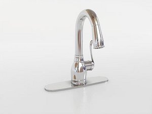 faucet moen anabelle 3d model