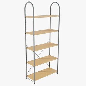 metal shelf 3D