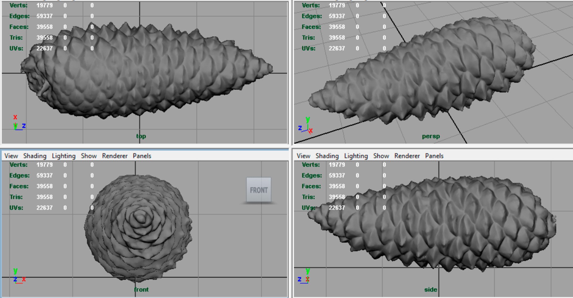 pinecone pine 3D model https://p.turbosquid.com/ts-thumb/X9/mQ5CWI/fKngYiam/render5/jpg/1496156908/1920x1080/fit_q87/63208a74923e469399ed622e9e94dbf53439673e/render5.jpg