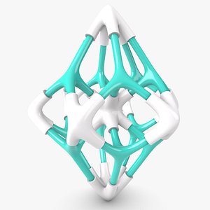 Math Sci-Fi Geometry 16 3D model