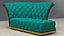 Georgis  Mirgorodsky Whalebone Curved Sofa