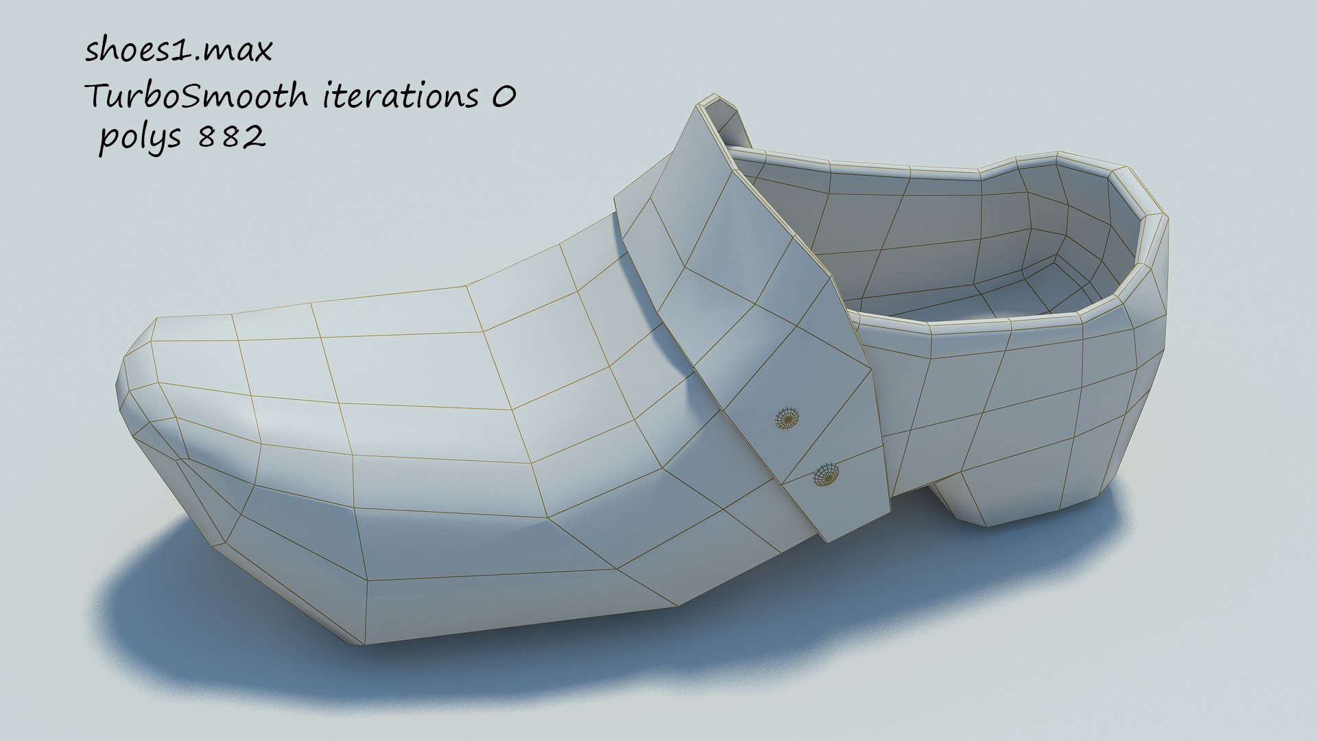 Clogs Old 3D Model - TurboSquid 1675254