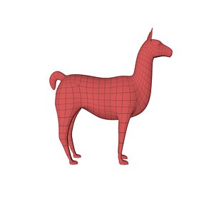 Llama base mesh