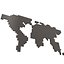 World map Cubes