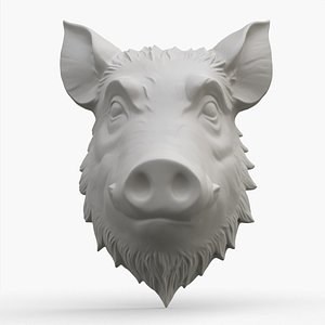 3D model Wild Boar Relief 3