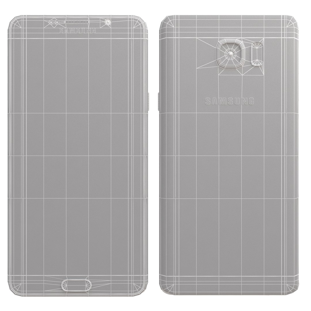 Samsung Galaxy Note 5 3d Model