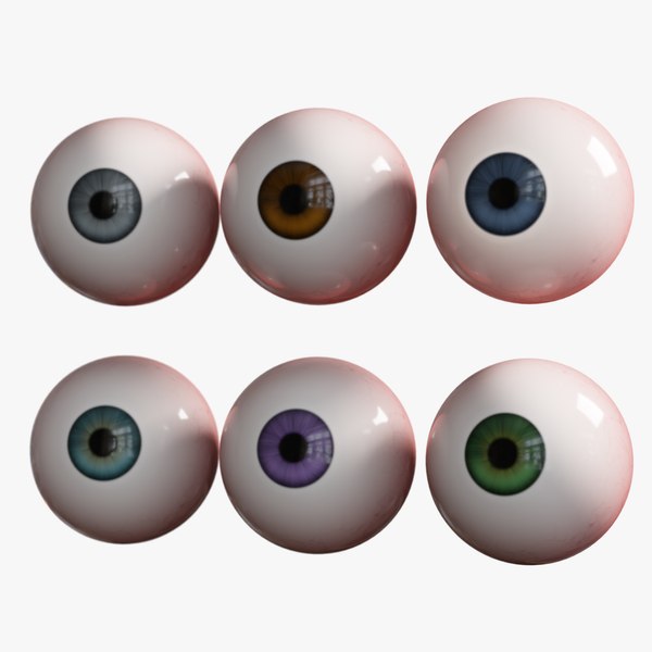 3D Cartoon Eye - TurboSquid 1762078