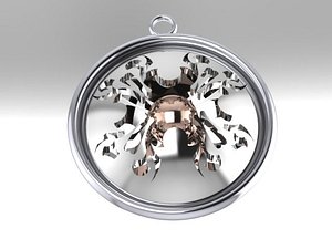 3d model of pendant designed