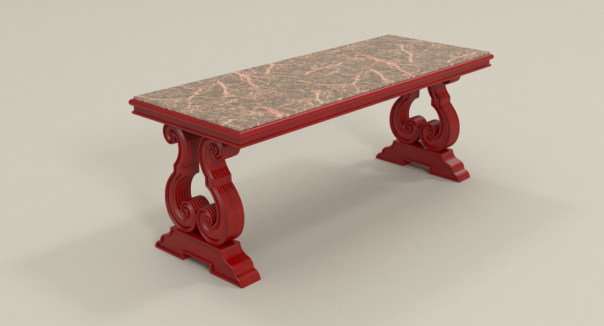 3D modern table model - TurboSquid 1336693