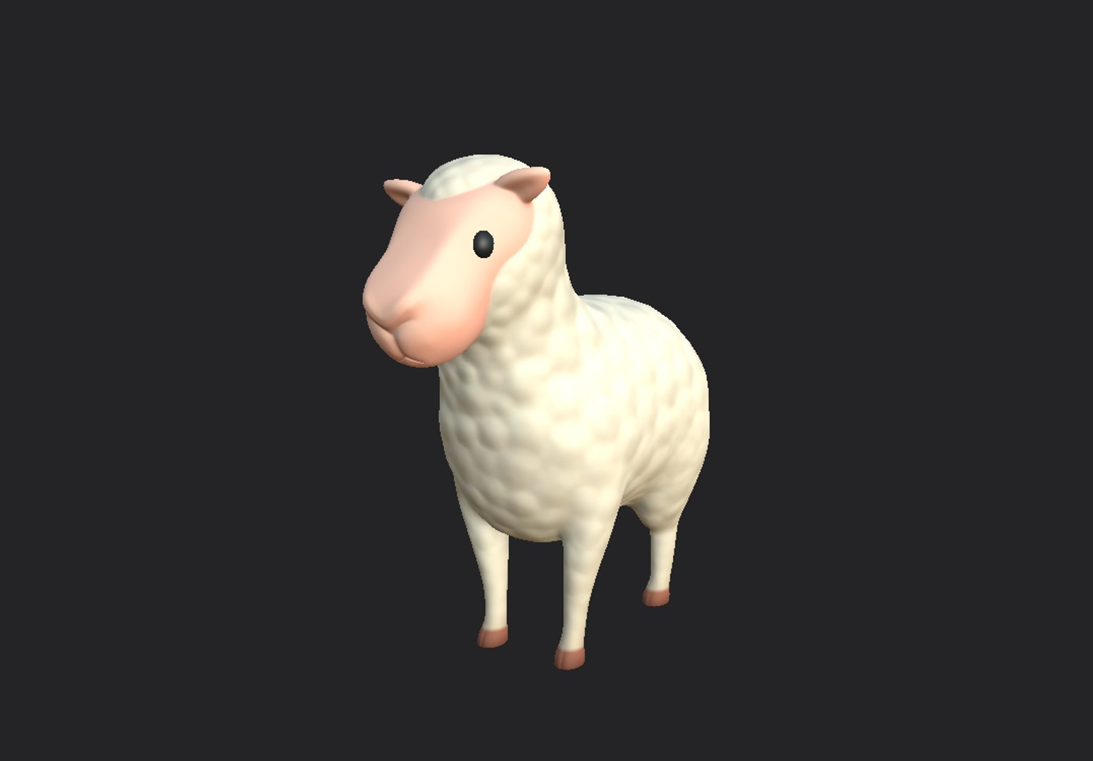 Sheep Character 3D - TurboSquid 1519730