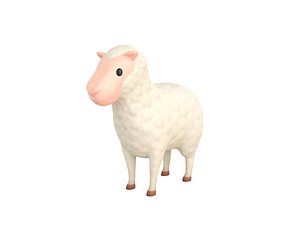 sheep character 3D
