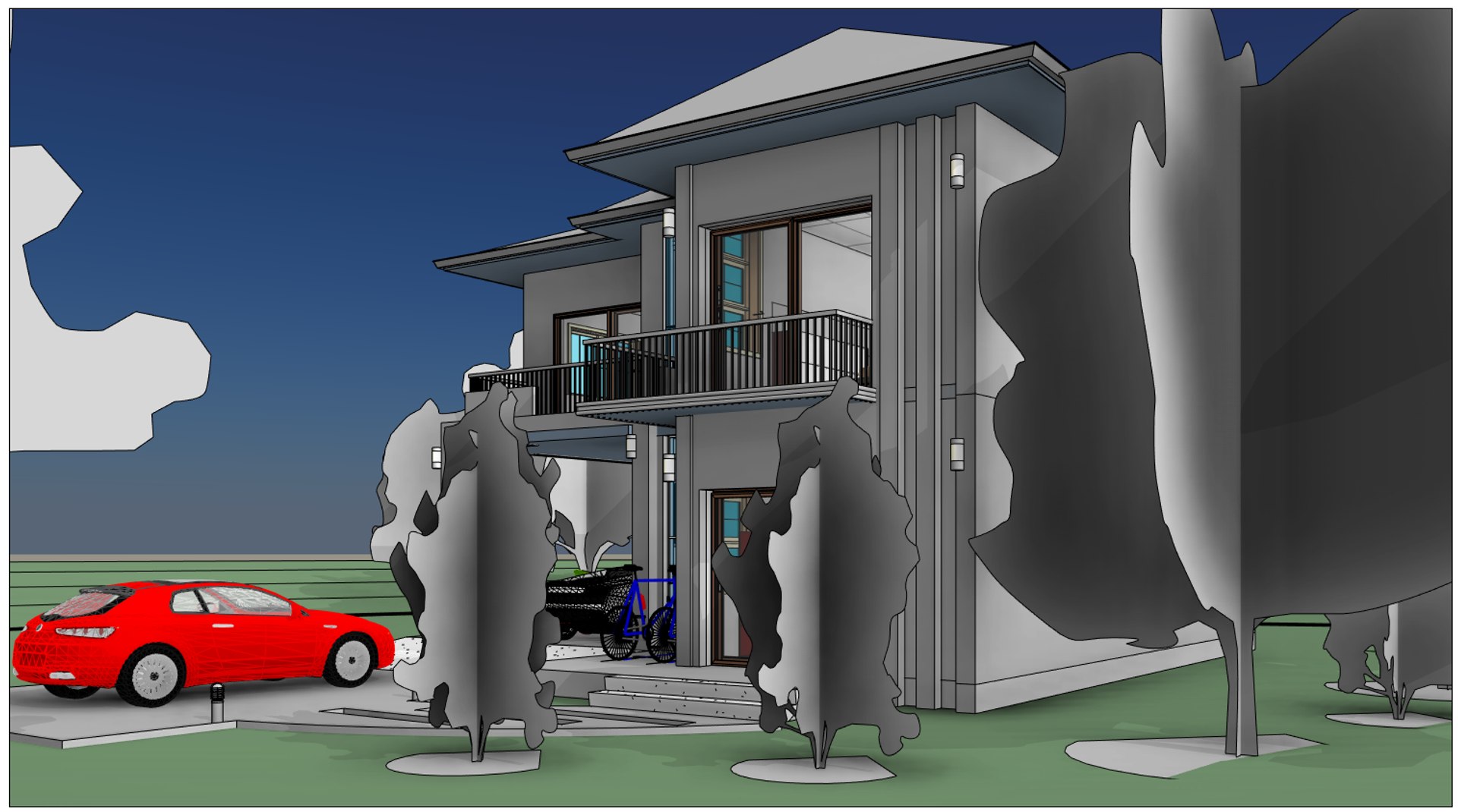 3D model Modern House https://p.turbosquid.com/ts-thumb/XA/5CaKQZ/QE/screenshot20230913001710/png/1694589674/1920x1080/fit_q87/256db9fae42c3034194d426e2db4a9d124a28dac/screenshot20230913001710.jpg