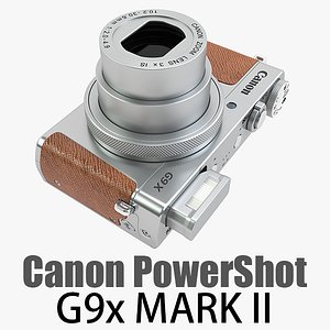 Canon PowerShot G9X Mark II Canon PowerShot G9 X Mark II Digital Camera Silver