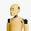 Mannequin femme et enfant truqué pour crash test