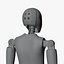 Mannequin femme et enfant truqué pour crash test