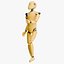 Mannequin femme et enfant truqué pour crash test