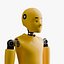 Mannequin femme et enfant truqué pour crash test