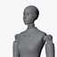 Mannequin femme et enfant truqué pour crash test