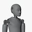 Mannequin femme et enfant truqué pour crash test